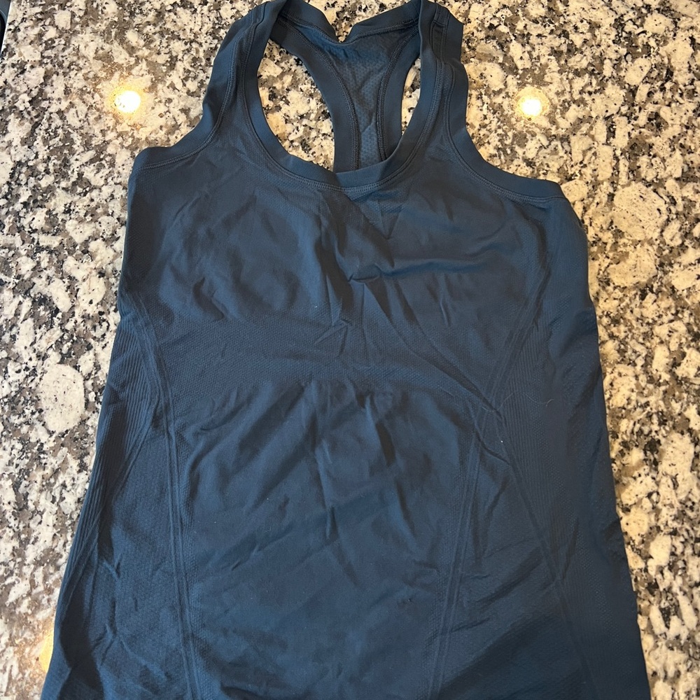 Athleta Women's Blue Tank Top